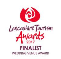 Lancashire Tourism Awards 2017 FINALIST Wedding Venue Award