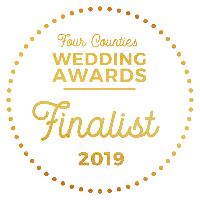 Four Counties Wedding Awards Finalist 2019