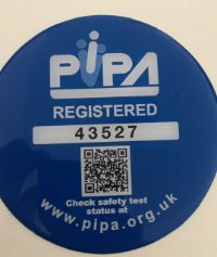 PIPA safety registered - both castles passed the safety tests