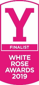 Finalist for Self-Catering Accommodation of the year 2019 in the Welcome to Yorkshire White Rose Awards
