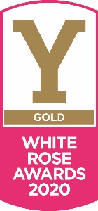 Gold Award for Self-Catering Accommodation of the year 2020 in the Welcome to Yorkshire White Rose Awards