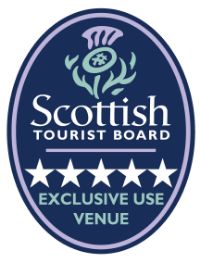 Awarded 5 star status in the Exclusive Use category by Visit Scotland, the national tourism board of Scotland