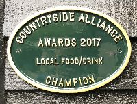 Countryside Alliance National Award for Local Food and Drink Retailer. 