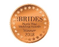 Winners of County Brides North West Wedding award 2018