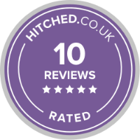 Five Star Rated by Hitched.co.uk