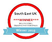 South East UK Wedding Finalist Winner 2019