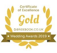 Gold Certificate of Excellence - Bridebook 