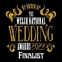 Finalist at the Welsh Wedding Awards 2022