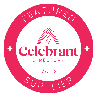 Featured Supplier at The Celebrant Directory 2023