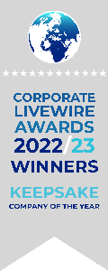 Corporate Livewire Award for Global Keepsake Company 22/23