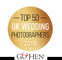 Voted one of the top 50 wedidng photographers in UK