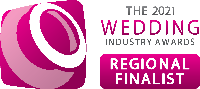 The Wedding Industry Awards 2021 - Regional Finalist for the South West