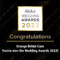 Hitched wedding car award winning 2023