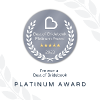 2023: Platinum Bridebook Wedding Award