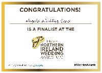 Finalist of Northern Ireland Wedding Awards 2020