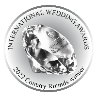 Best in Uk wedding award from the National wedding awards 
