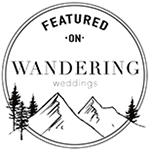 Featured on Wandering Weddings