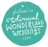 Featured in Whimsical Wonderland Weddings