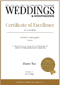 Multi Award winner by Hitched.com and Weddings and honeymoons magazine