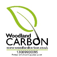 We offset our carbon by donating money to the Woodland Trust