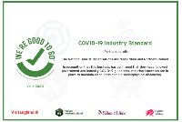 Visit England’s ‘WE’RE GOOD TO GO’ industry standard.