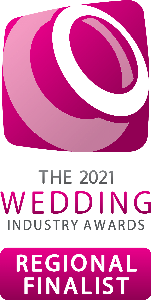Regional Finalist at The 2021 Wedding Industry Awards
