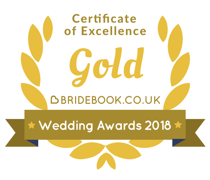 Bridebook Gold Award