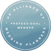 A proud part of the UK Alliance of Wedding Planners. Promoting professionalism, ethics & excellence within the industry