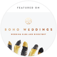 Featured on Boho Weddings