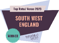 Top Rated Wedding Venue 2023 - South West