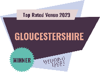 Top Rated Wedding Venue 2023 - Gloucestershire