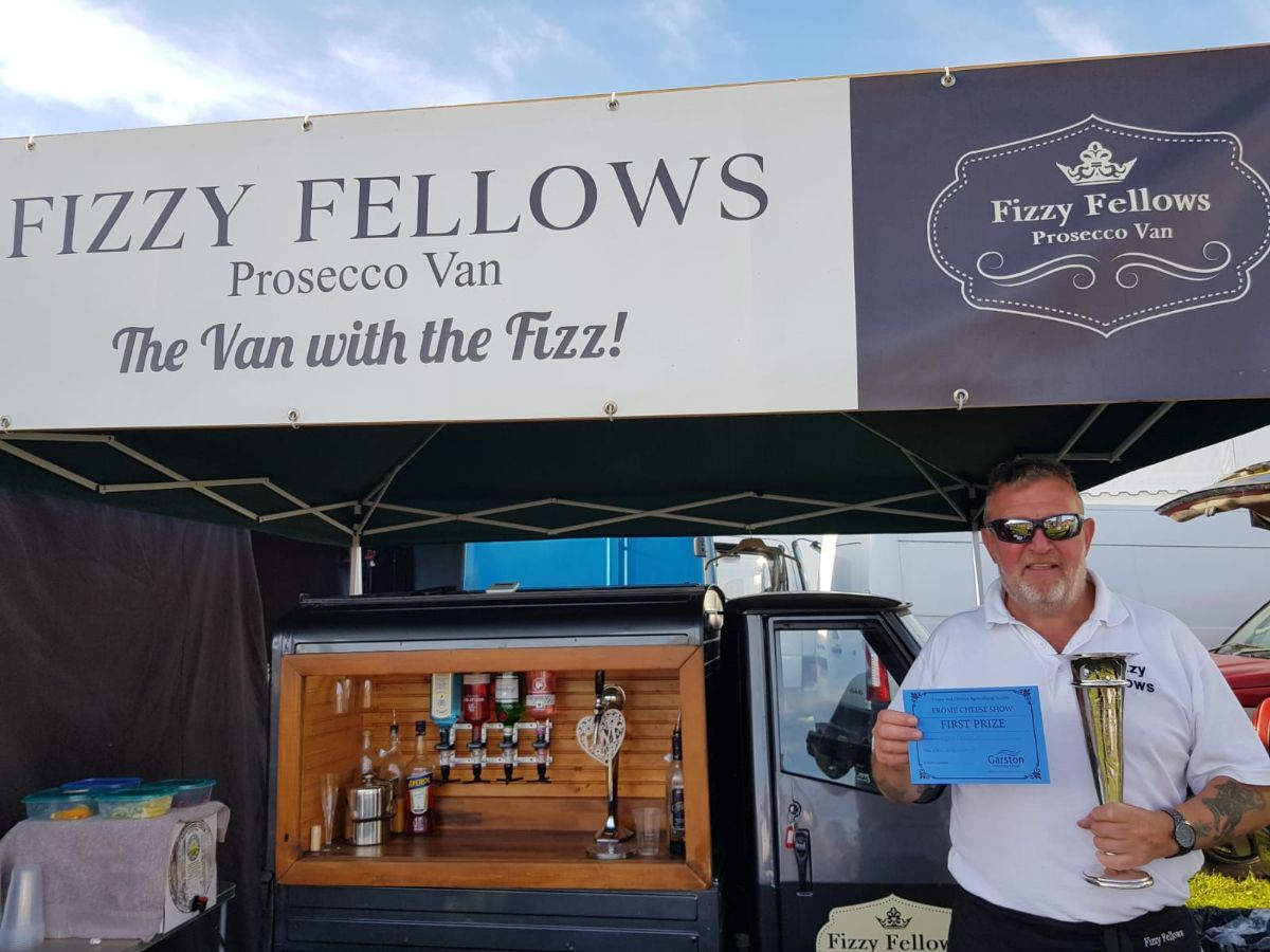 1st Prize for Best Trade Stand at the Frome Agricultural Cheese Show 2019