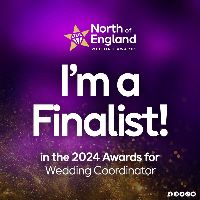 North Of England Wedding Award Finalist 2024 - Wedding Co-ordinator