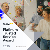 Feefo 2025 Platinum Trusted Service Award