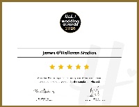 Hitched Wedding Awards 2026 - Best reviewed Videographer of the Year.