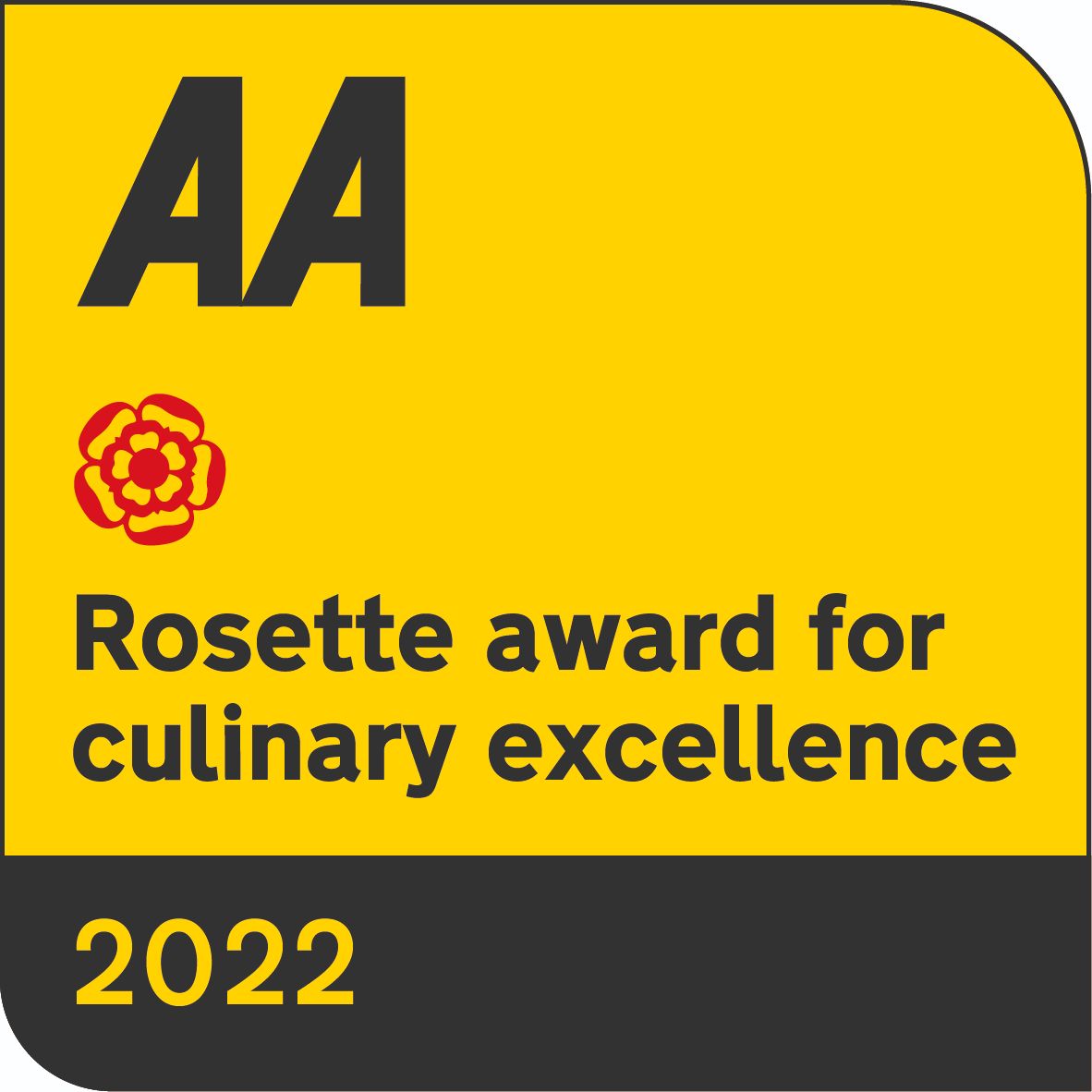 AA Rosette of Culinary Excellence 2022