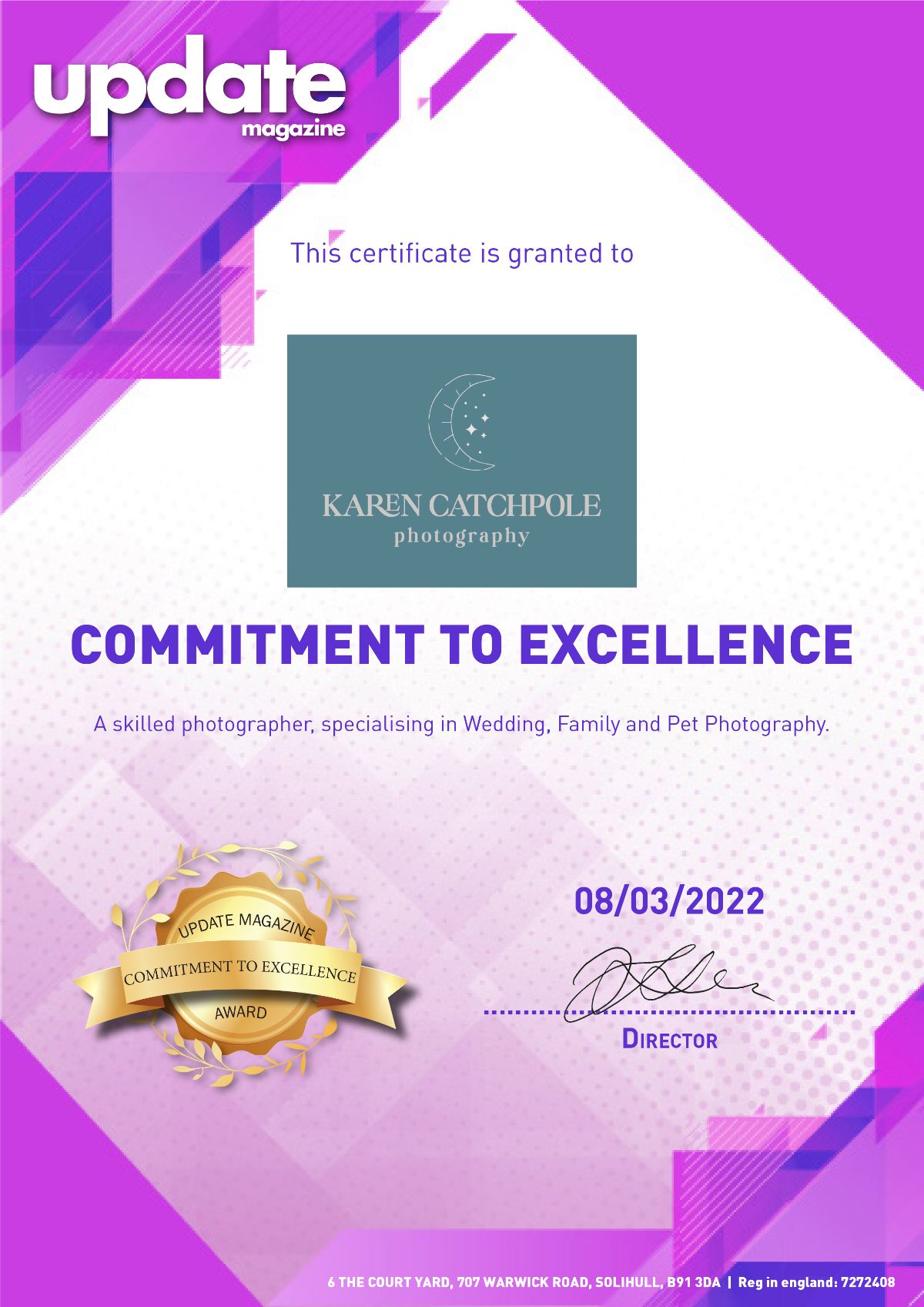Commitment to Excellence 2022 - Update Magazine