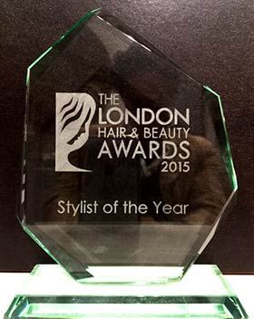 London stylist of the year 2015 