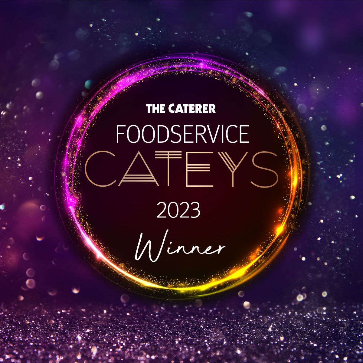 Winner of Boutique Caterer of the Year and Event Caterer of the Year at the 2023 Foodservice Cateys.