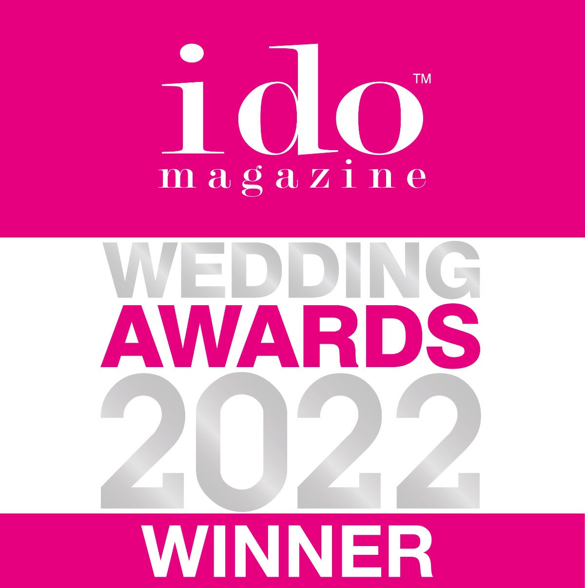 Winner of I Do Wedding Awards 2022 Photo Booth in the Midlands