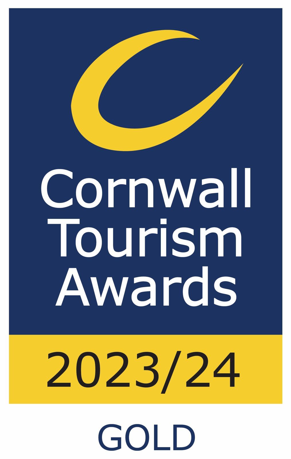 Gold - Cornwall Tourism Awards, Dog-Friendly Business of the Year - 2023/2024 