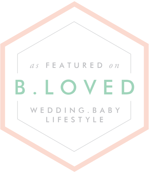 Featured on B.Loved bridal blog