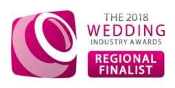 Best Countryside Wedding Venue Regional Finalist at The 2018 Wedding Industry Awards
