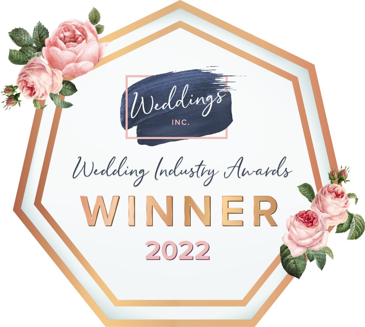 Wedding Industry Awards Winner 2022