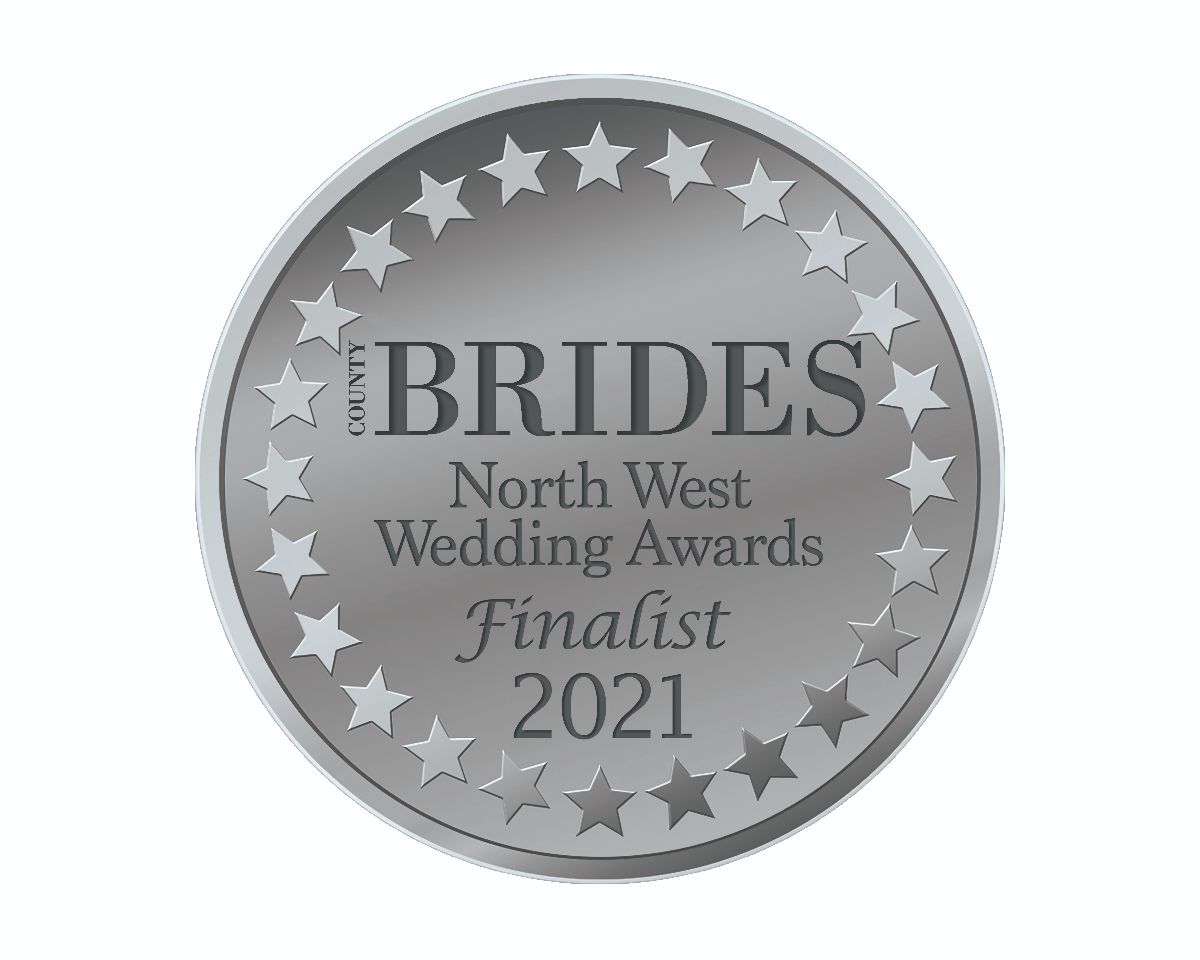 We were a finalist for the Wedding Stationery category in the 2021 County Brides North West Wedding Awards.