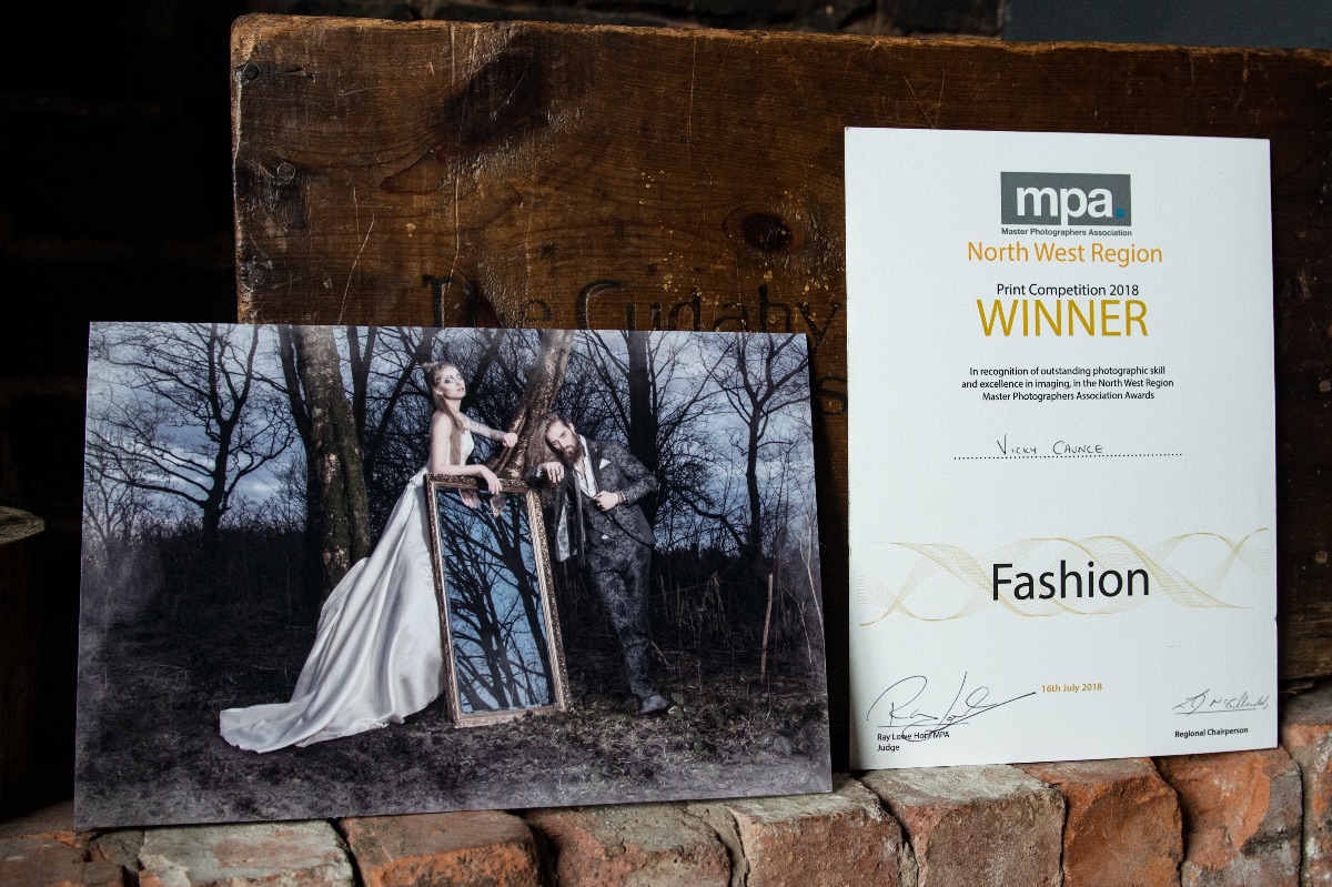 I earned a Highly Commended certificate from the Masters of Photography Association for my Fashion Photography.