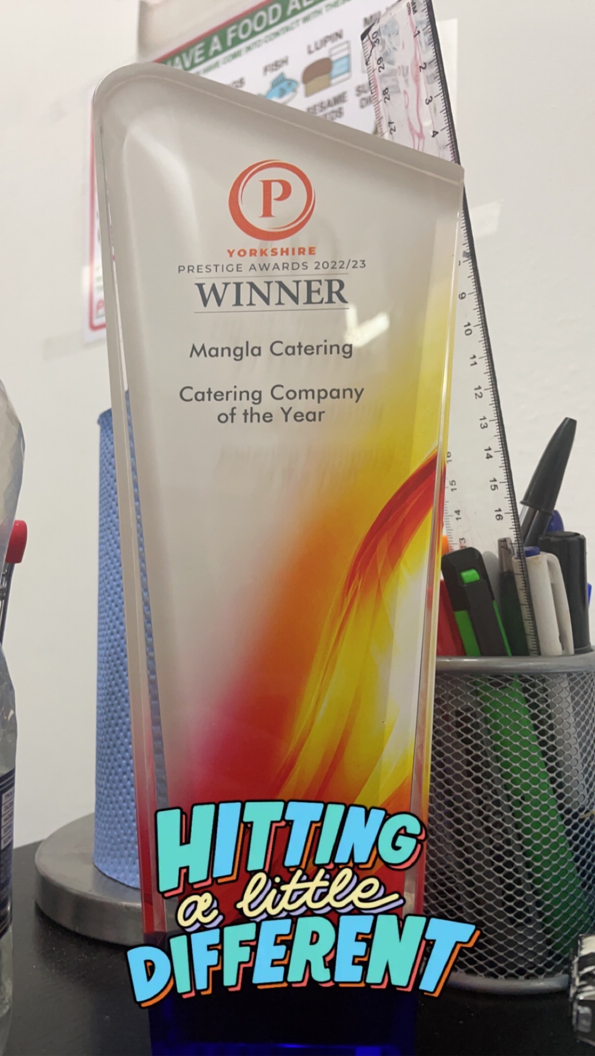 Mangla Catering has received multiple awards and with our first one being with Yorkshire Prestige awards for the catering company of the year 2022/2023 we can assure quality and quantity