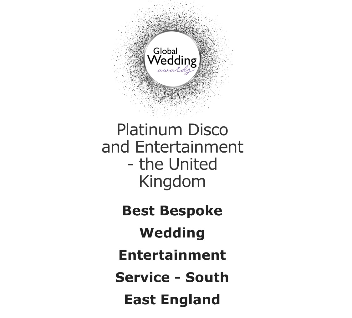 Latest award for the best bespoke entertainment south east 