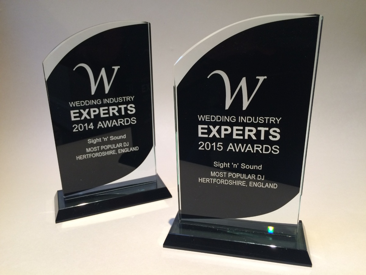 Wedding Industry Experts Awards winners 2014 & 2015