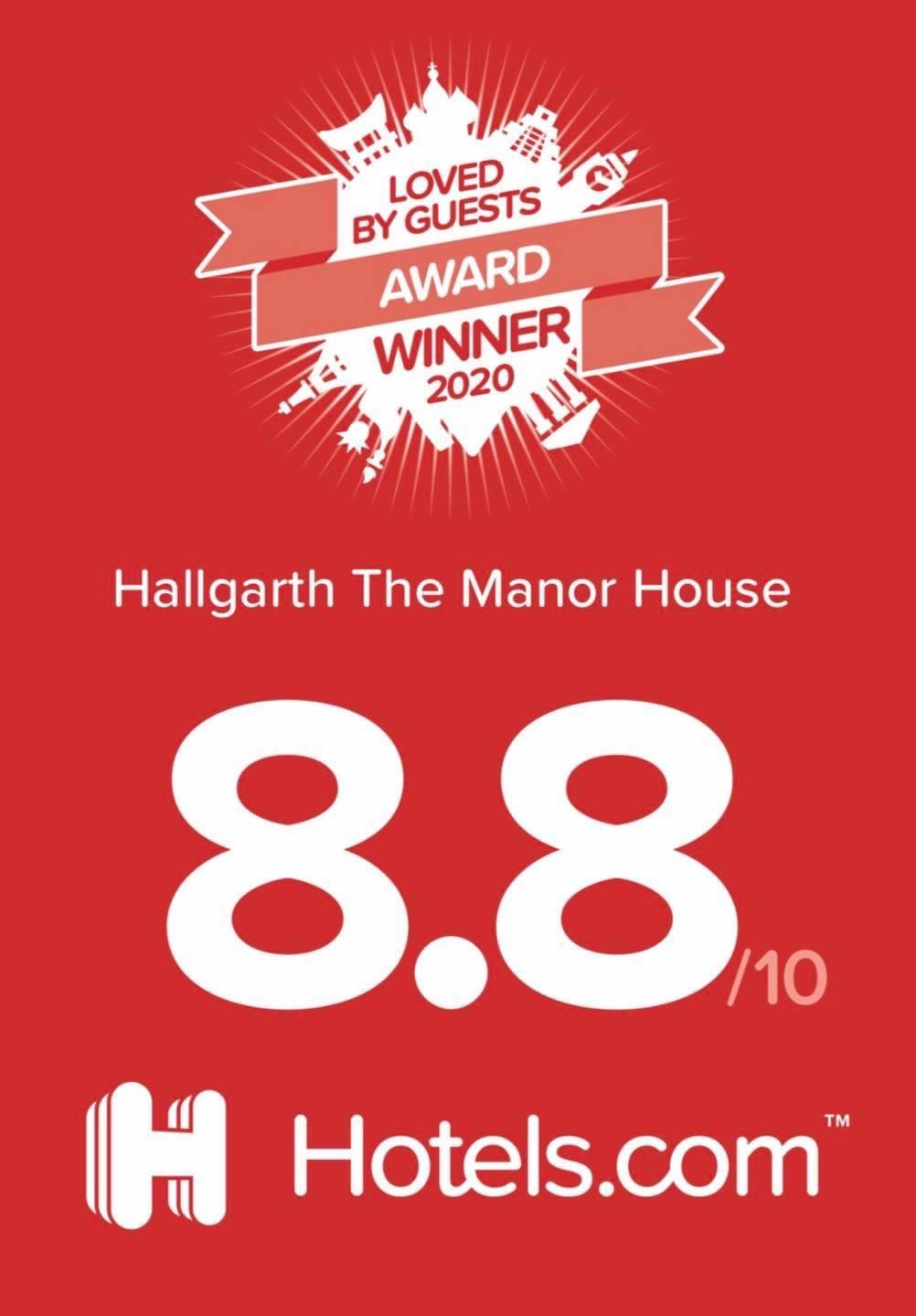 Hotels.com - loved by guests award